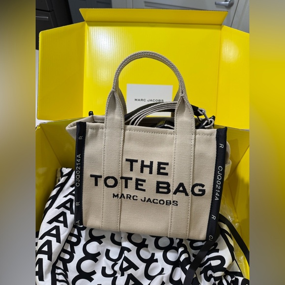 MARC JACOBS JACQUARD SMALL TOTE BAG